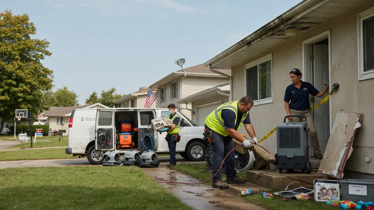 Water Damage Restoration in Carrington, ND near me